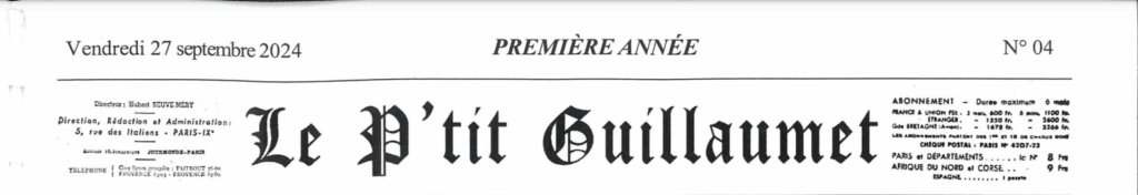 Ptit Guillaumet n°4